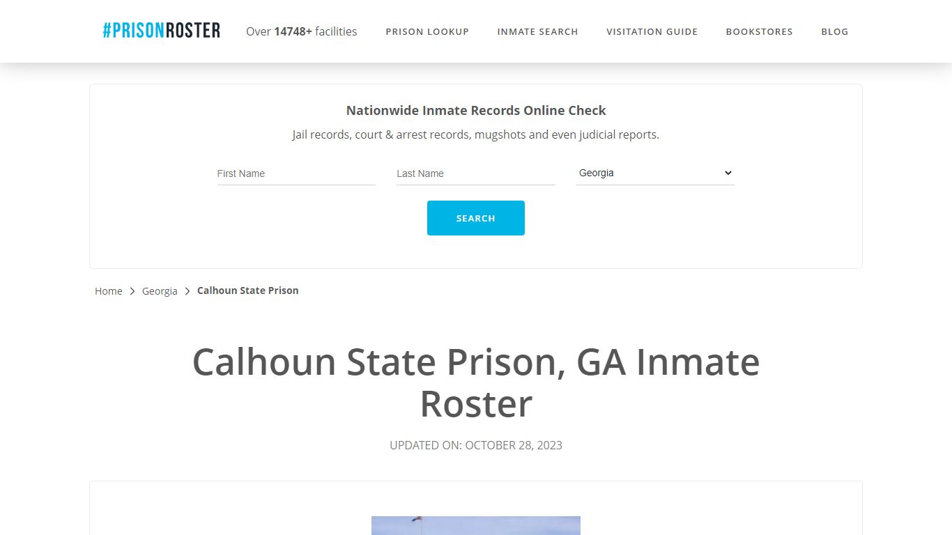 Calhoun State Prison, GA Inmate Roster - Prisonroster